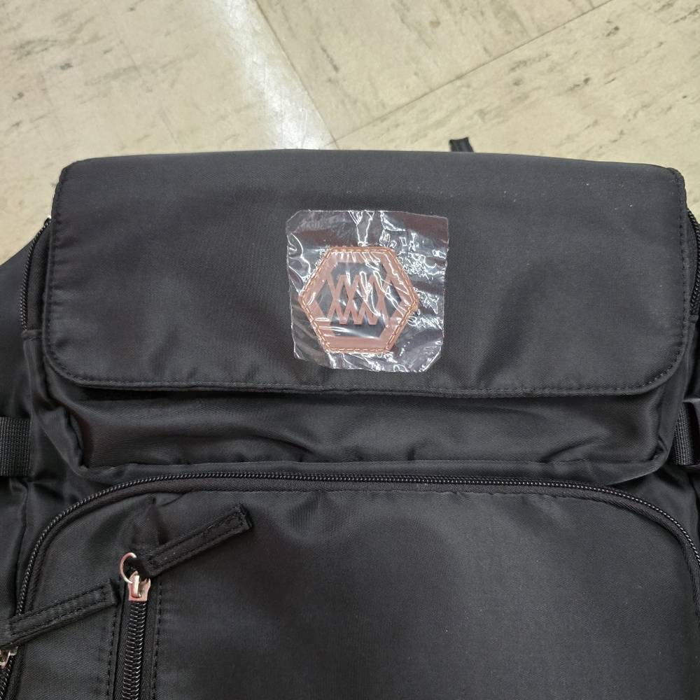 Kaka 2070 Black Backpack Men's Travel Tote - Picture 6 of 9